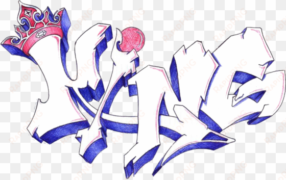 king graffiti crown colorful image freeuse library