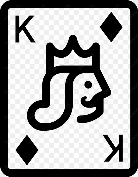 king of diamonds icon - king of hearts icon
