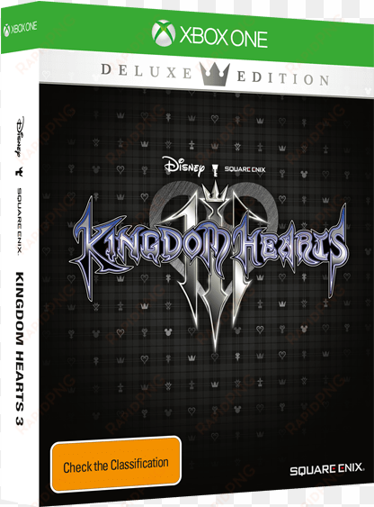 kingdom hearts iii deluxe edition - kingdom hearts iii [xbox one game]