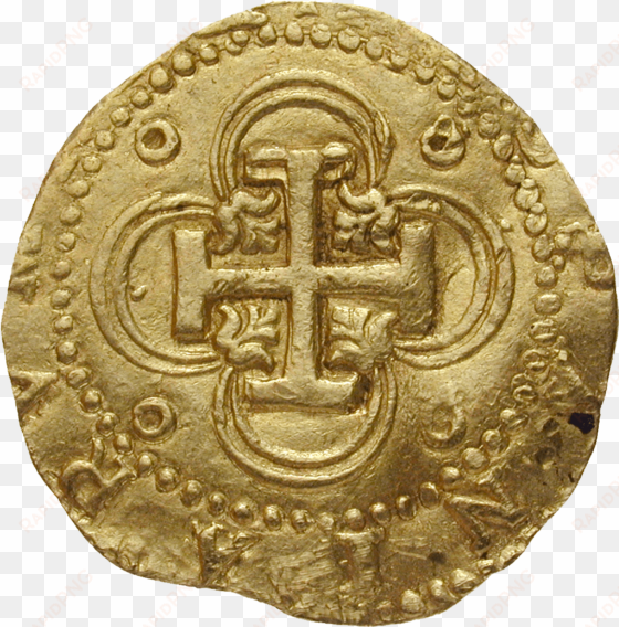 kingdom of spain, philip ii, double escudo - spanish gold coins png
