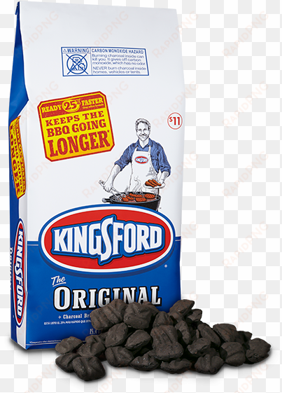 kingsford® original charcoal has been the gold standard - kingsford charcoal png