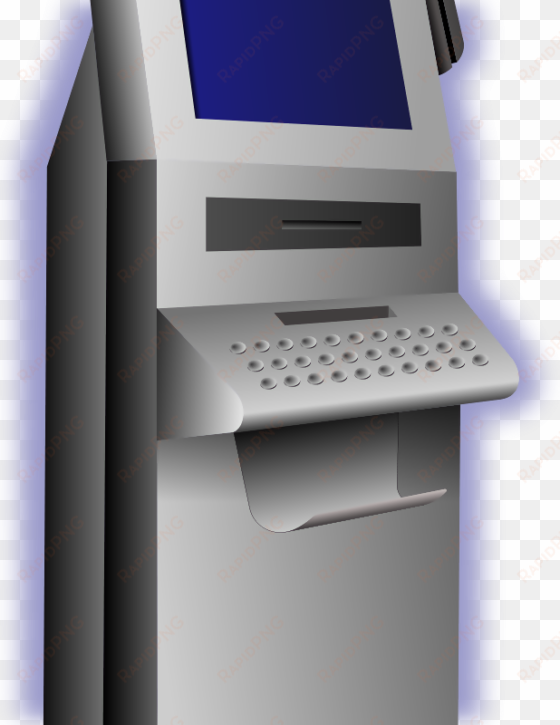 kiosk terminal - atm clip art