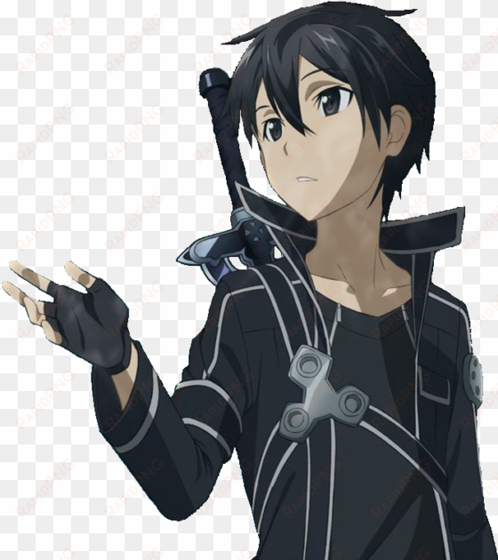 kirito render by lucaskirito-d5qyzq4 - sword art online 2 [dvd+cd limited edition]