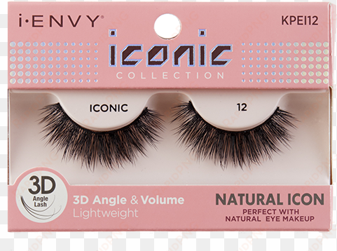 kiss lashes png jpg stock - iconic lashes 12