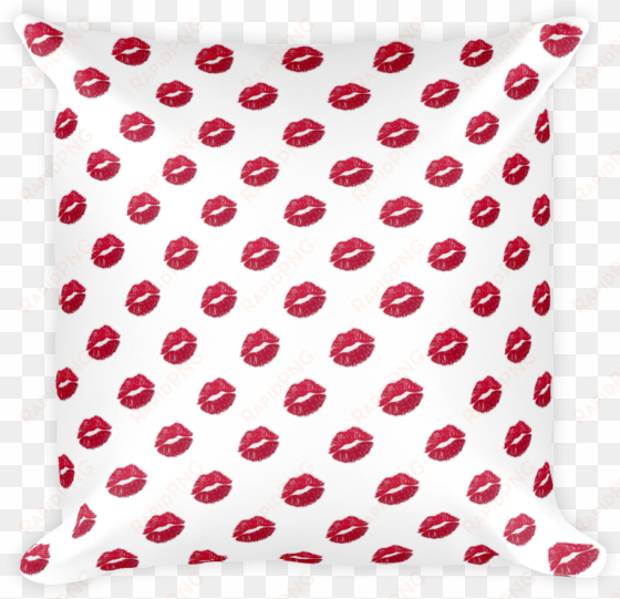 kiss mark-just emoji - fried shrimp emoji pillow