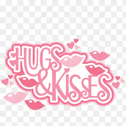 kisses clipart cute - hugs and kisses cute