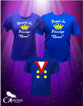 kit pequeno príncipe - camisa pai do pequeno principe