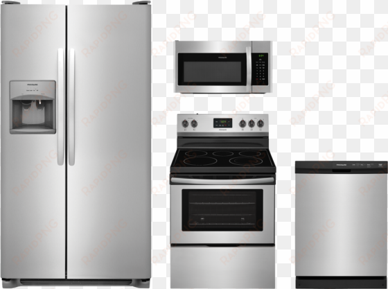 kitchen appliance packages home appliances kitchen - package 13 - frigidaire appliance package - 4 piece