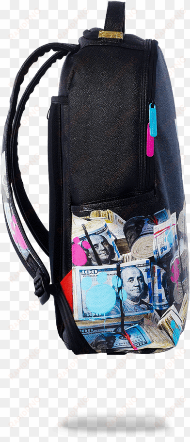 kitten money stacks backpack - sprayground backpack
