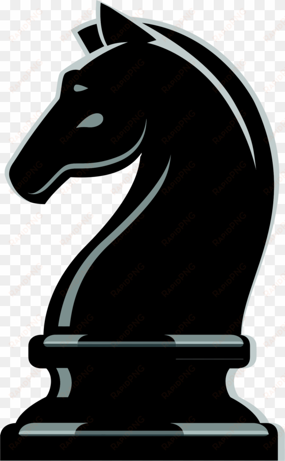 knight svg horse silhouette - knight chess piece