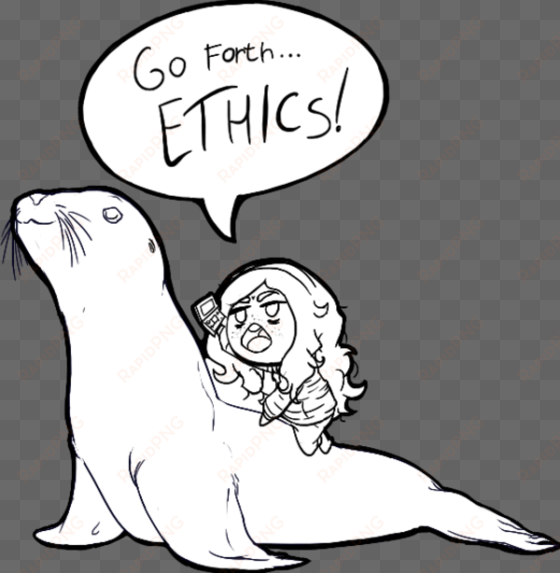 know your meme - girl sea lion cartoon