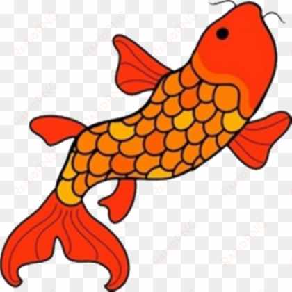 koi fish clipart transparent - transparent background fish clipart