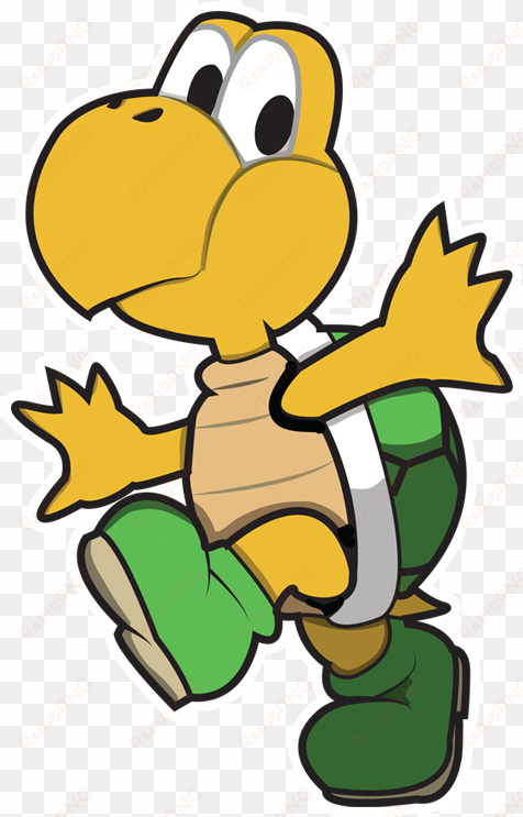 koopa troopa - mario bros vector png