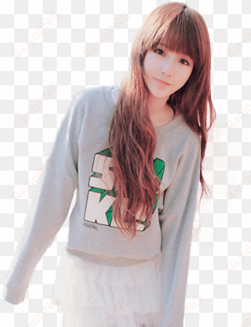 korean girl png picture transparent - park hyo jin ulzzang