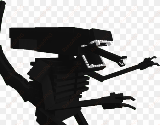 kowa4wu - minecraft xenomorph png