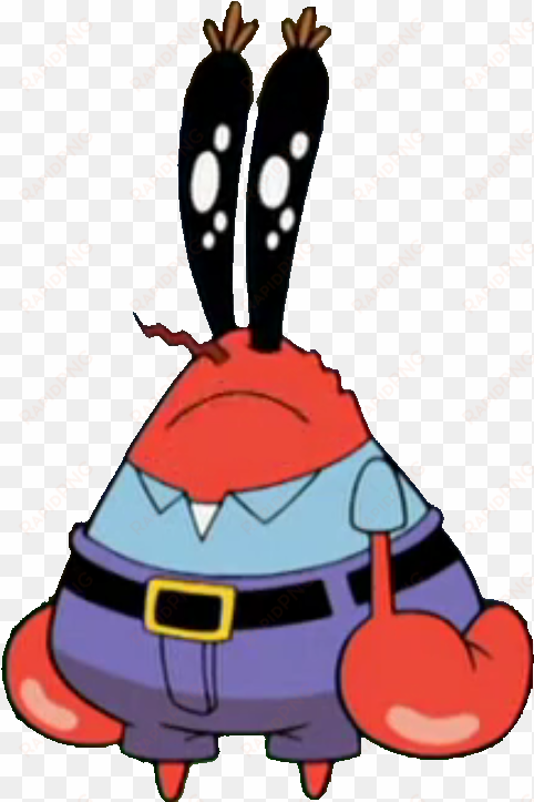 krabs - mr krabs transparent