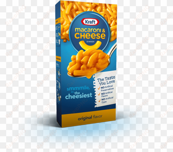 kraft macaroni & cheese dinner, original - 7.25