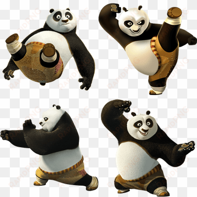 kung fu panda vector