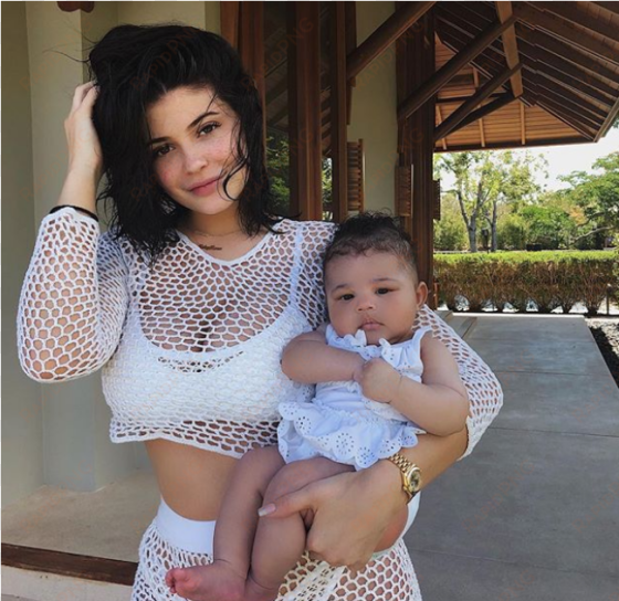 kylie has cemented her daughter's status as a slut - tim chung kylie jenner