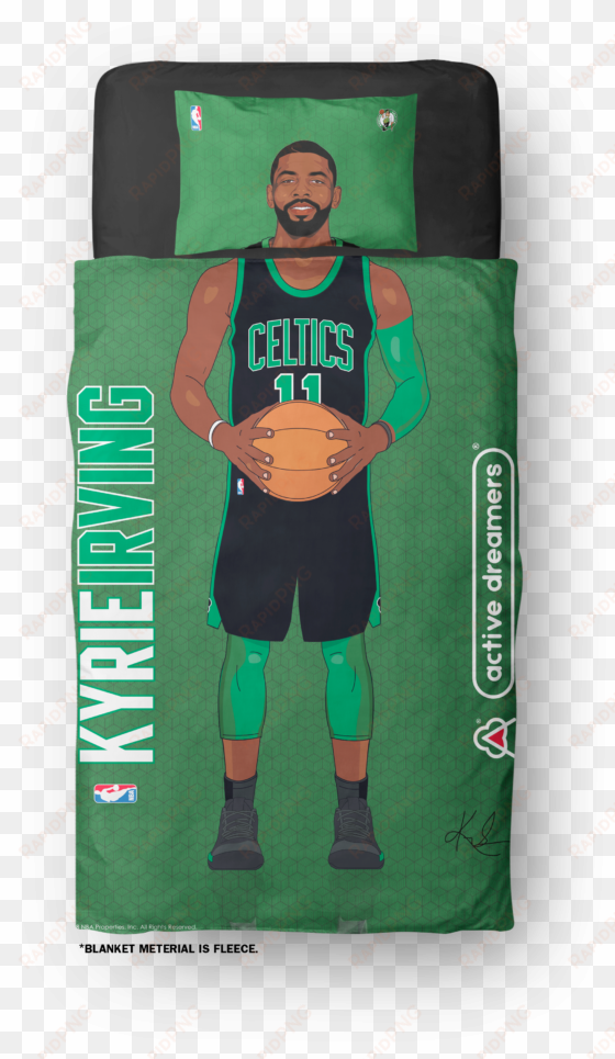 kyrie irving "signature series" blanket - mobile phone