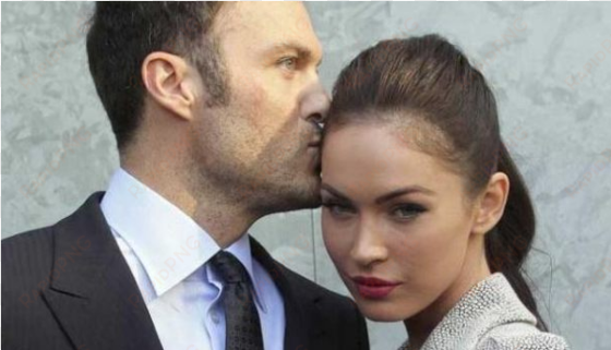 la actriz megan fox junto a brian austin green - brian austin green profile