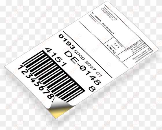 la etiqueta de codigo de barras - barcode