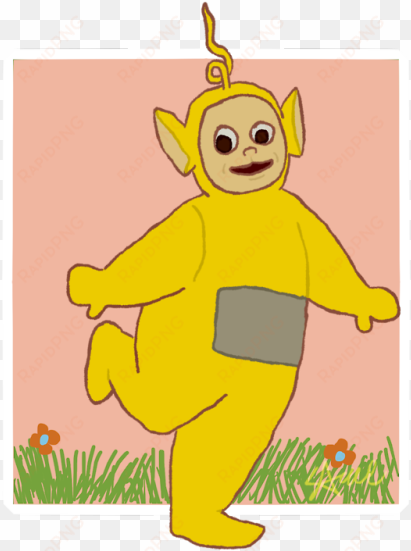 laa laa was my favorite teletubby when i was a kid - cartoon