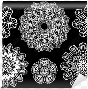 lace vector png download - lace pattern vector