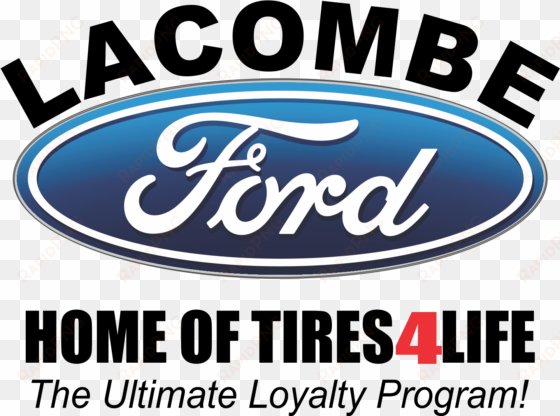 lacombe ford - chroma 5681 oval ford logo stick-onz decal