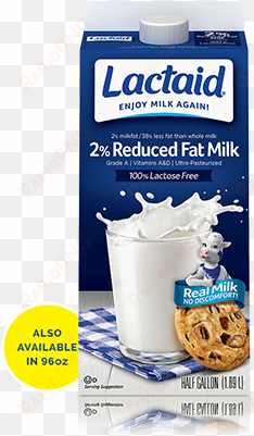 lactaid® reduced fat 2% milk - lactaid milk 1%