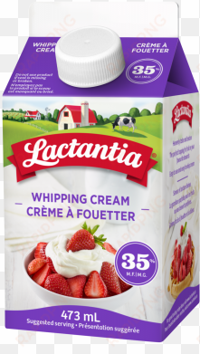 lactantia® 35% whipping cream - whipped cream 35 fat