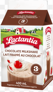 lactantia® chocolate milkshake - cream