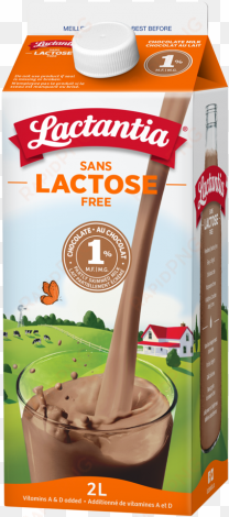 lactantia® lactose free 1 % chocolate milk 2l - lactose free skim chocolate milk