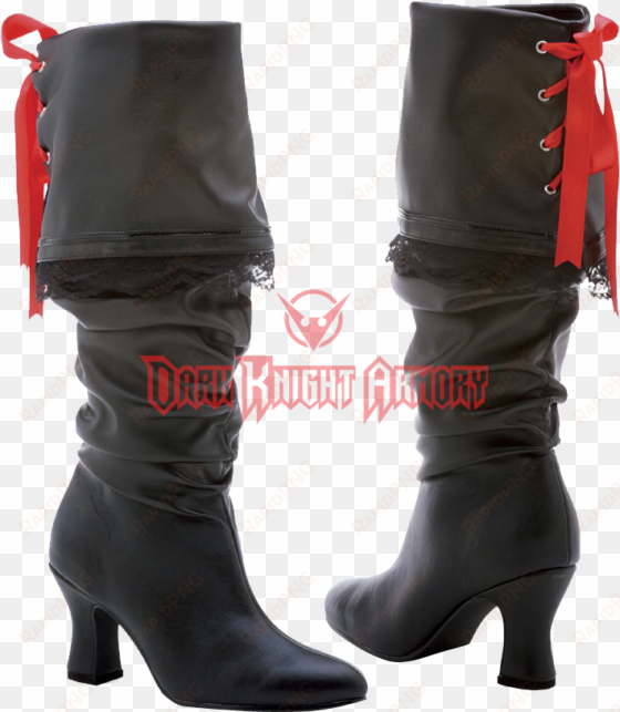 ladies capt morgan boots - pirate boots womens