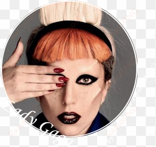 lady gaga- png circle - lady gaga madonna illuminati