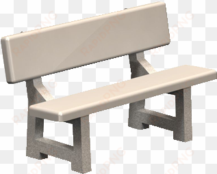 lakeside concrete bench - bench