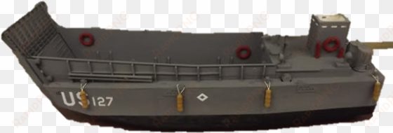 landing craft mechanized - ww2 boat png