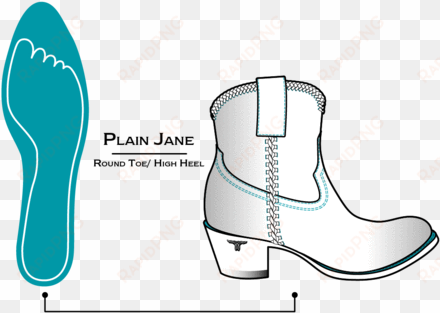 lane boot plain jane boot sole shape - sakes alive
