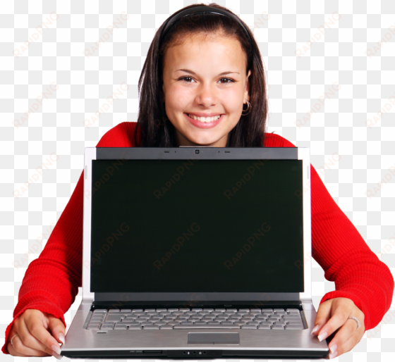 laptop girl