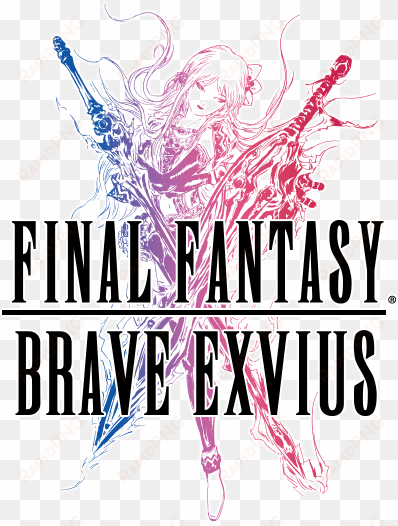 lara croft comes to final fantasy brave exvius to celebrate - final fantasy brave exvius logo png