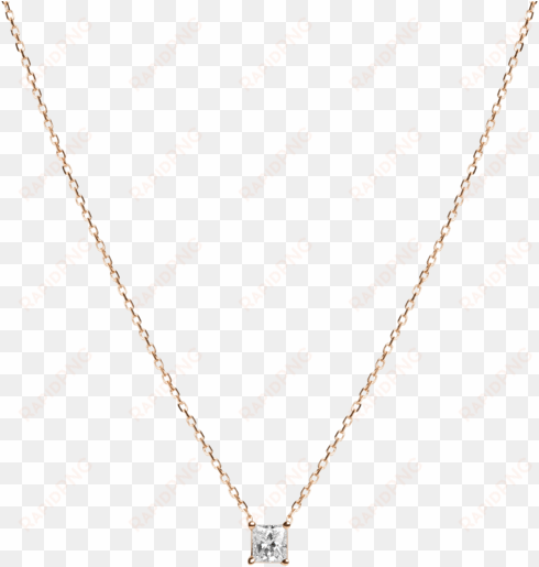 large diamond pendant necklace yellow gold vermeil - necklace