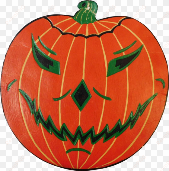 large size jack o lantern pumpkin face cardboard halloween - pumpkin