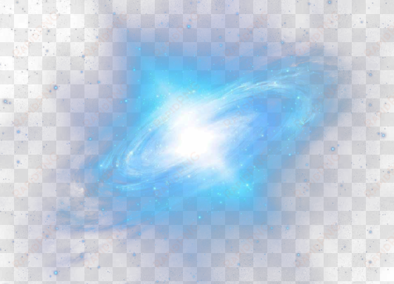 las supernovas producen destellos de luz intensísimos - blue galaxy transparent