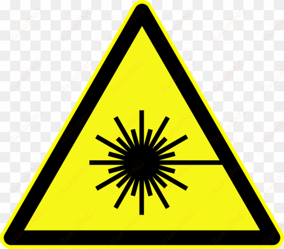 laser hazard - laser hazard sign