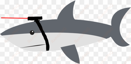 lasers, laser weapon, laser shark, austin powers, dr - cartoon shark transparent