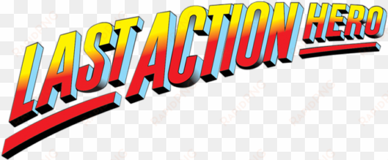 last action hero image - last action hero logo