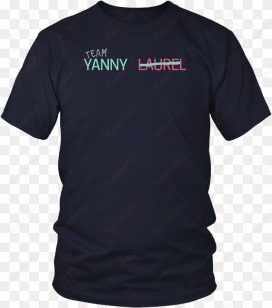 laurel crossed out team yanny t-shirt - star trek disco shirt