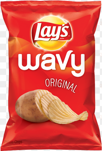 lays wavy original - lay's wavy original potato chips - 10.5 oz bag