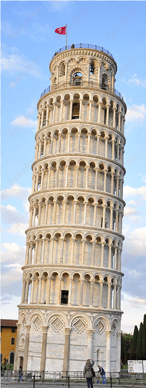 leaning tower of pisa door mural buildings & landmarks - piazza dei miracoli