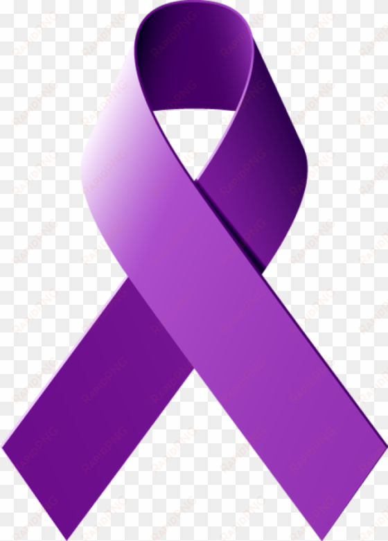 learn what a purple awareness ribbon represents - purple ribbon